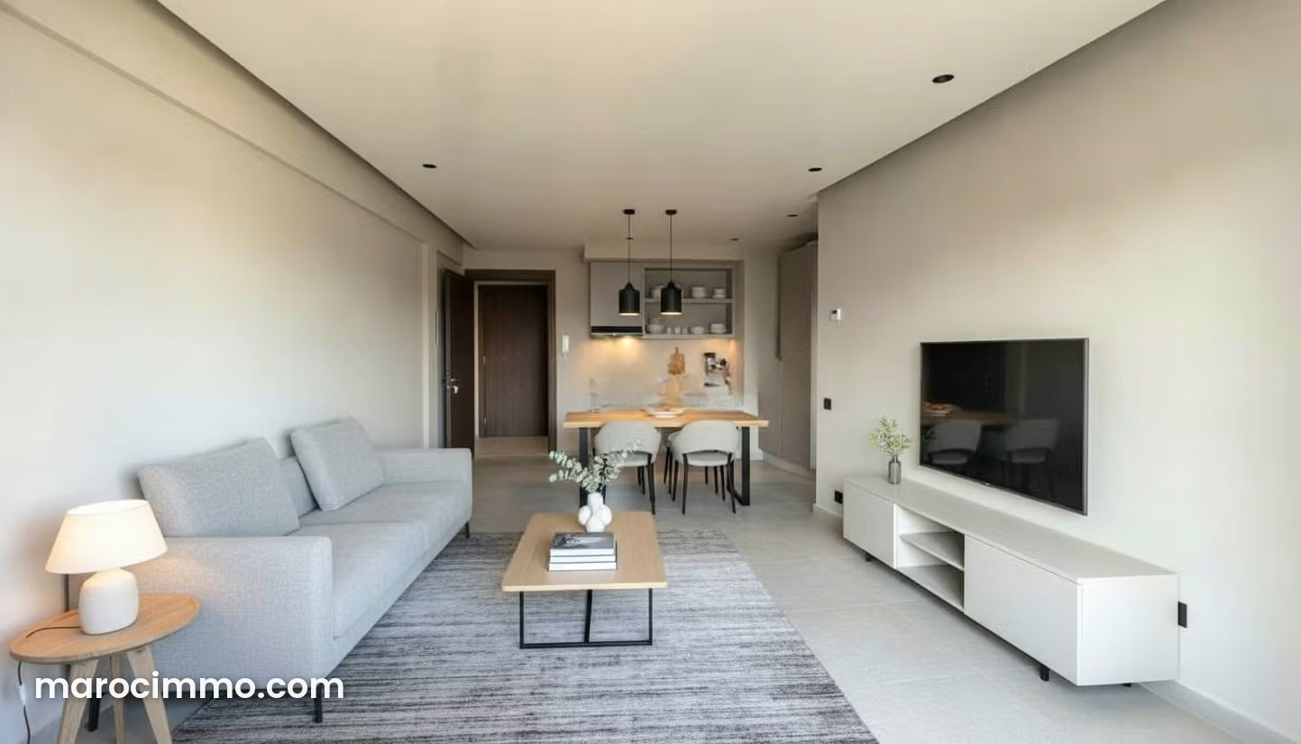 Appartement 49 m² haut standing, Riviera, Casablanca — Casablanca