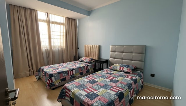 Appartement meublé haut standing de 100 m² à louer sur Bd Ghandi – Casablanca — 5