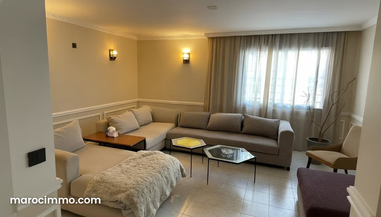 100 sqm furnished apartment for rent, Maarif, Casablanca — Casablanca