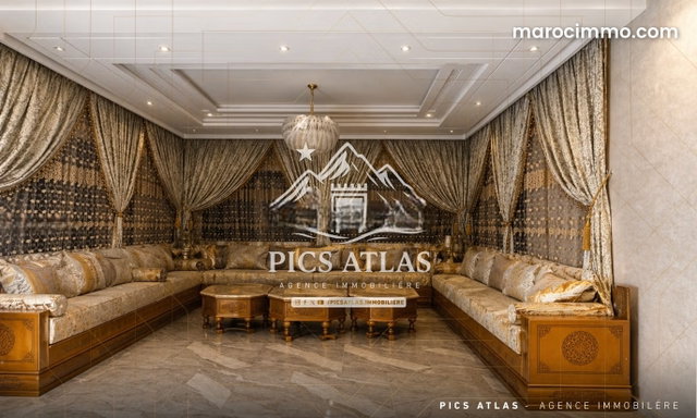 Villa meublée à vendre – 380m² Oasis – Marrakech — 3