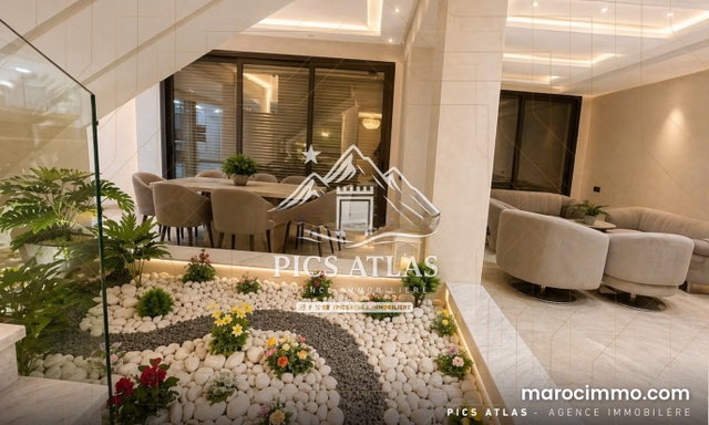 Villa meublée à vendre – 380m² Oasis – Marrakech — 5
