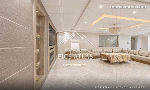 Villa meublée à vendre – 380m² Oasis – Marrakech — 4