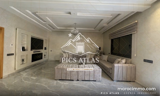 Villa meublée à vendre – 380m² Oasis – Marrakech — 2