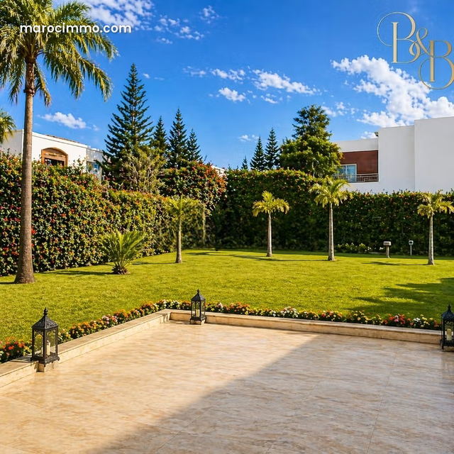 Villa d’exception à louer – Hay Riad – Rabat — الرباط