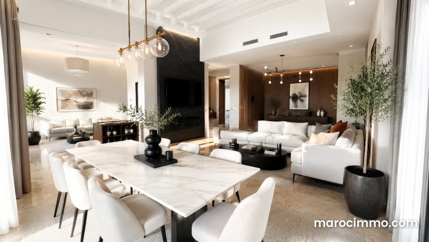 Spacious, Light-Filled Apartment in Ville Verte, Bouskoura — Bouskoura