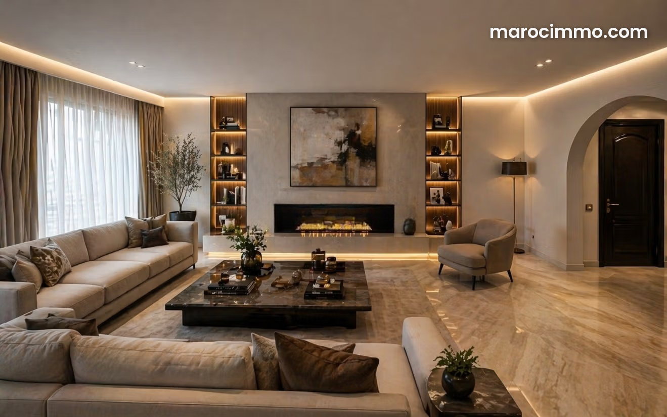 343 sqm Apartment, 4 Bedrooms, Golden Triangle, Casablanca — Casablanca