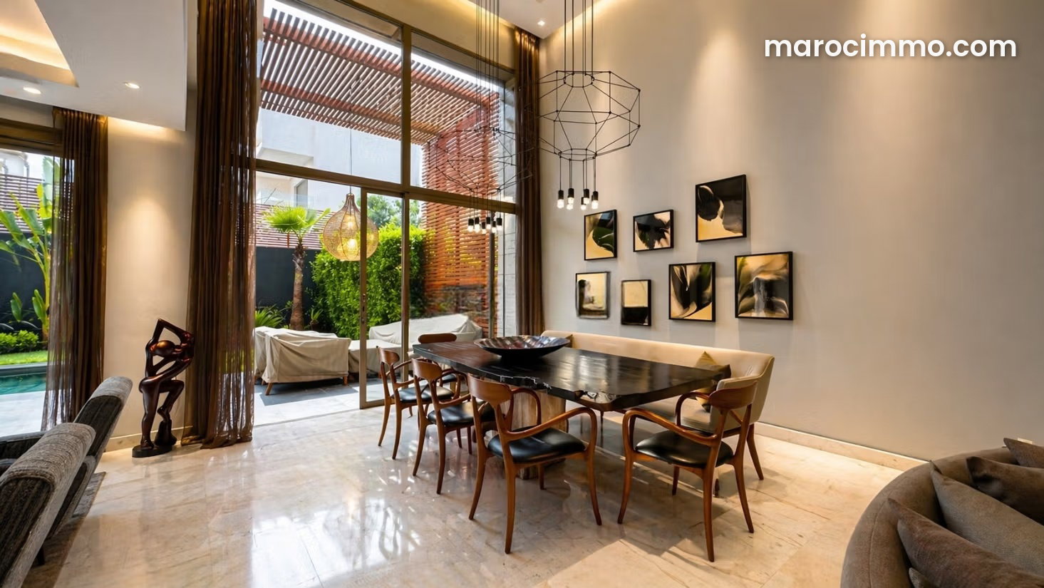 500 sqm Villa with Pool and Garden for Sale in Dar Bouazza — Dar Bouazza