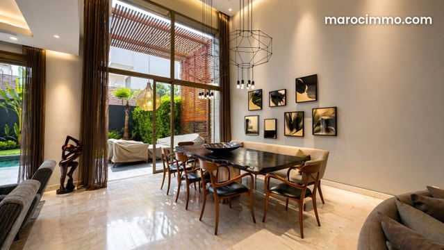 Superbe villa 3 suites avec jardin et piscine — دار بوعزة