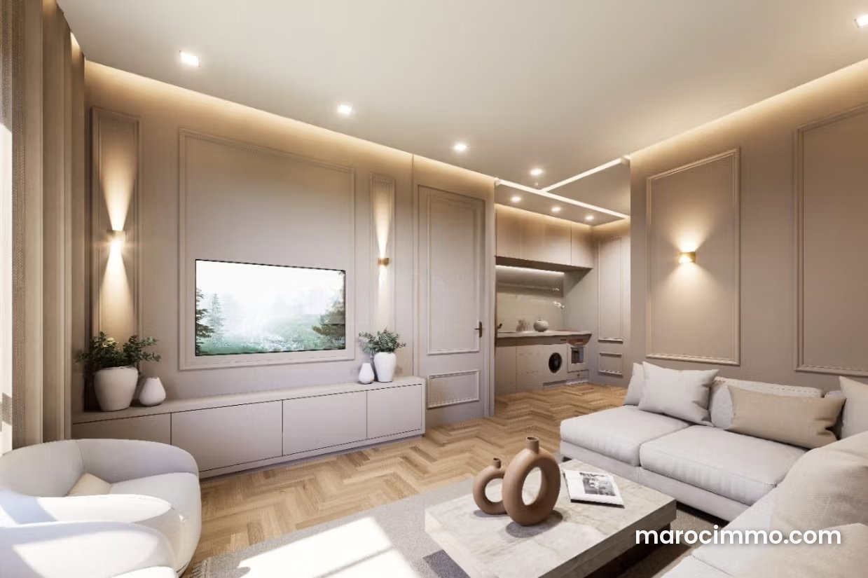 Appartement 31 m² neuf, Guéliz, Marrakech, proche Majorelle — Marrakech