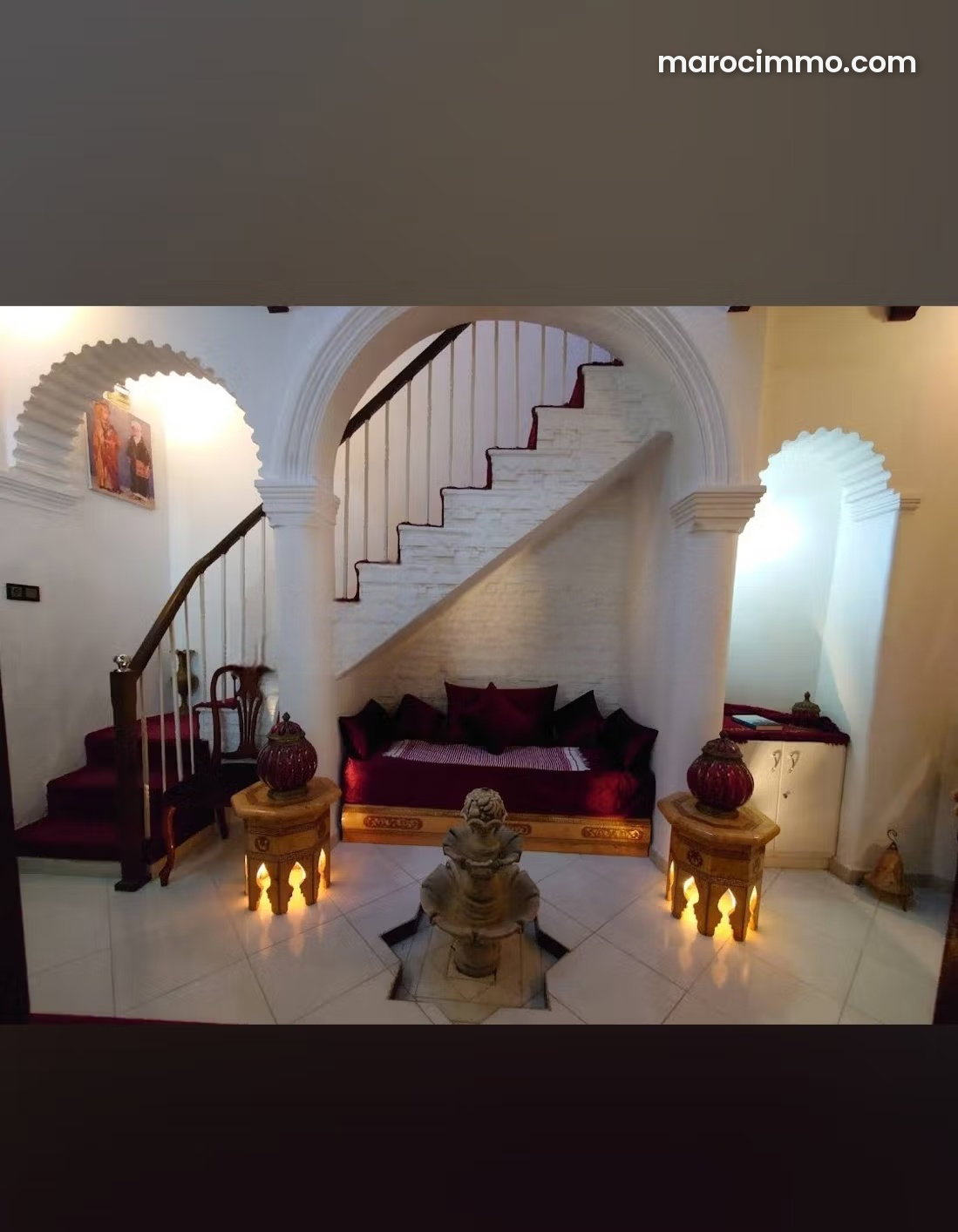 Riad 5 chambres rentable, Médina de Tanger, activité en cours — Tanger