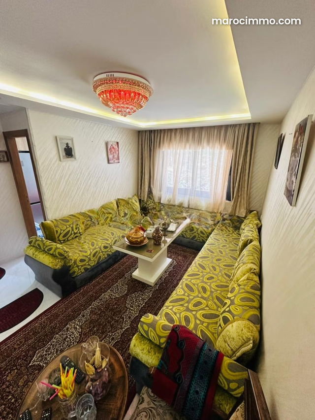 Appartement à vendre – 80 m² – 2 chambres — طنجة