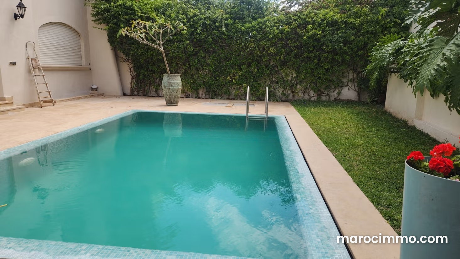 5-Bedroom Villa with Pool for Rent, Aïn Diab, Casablanca — Casablanca