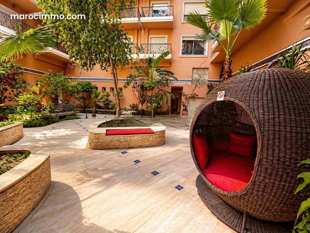 Appart 101m² piscine prèsSemlalia Majorelle Gueliz — 4