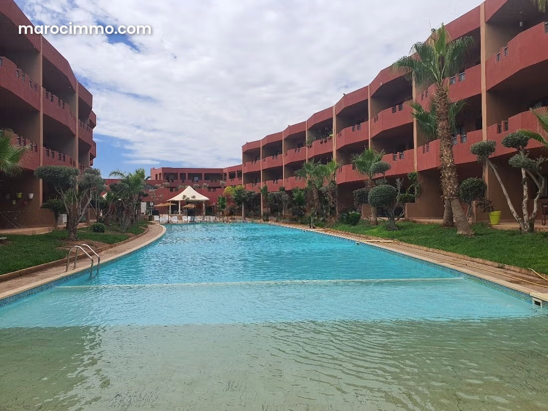 Apartment with private garden for sale on Casablanca Road, Marrakech — Marrakesh