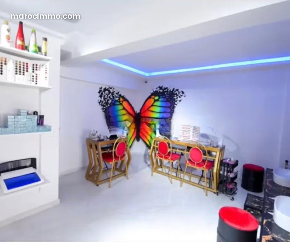 96 m² Commercial Premises for Rent, Les Princesses, Casablanca — Casablanca