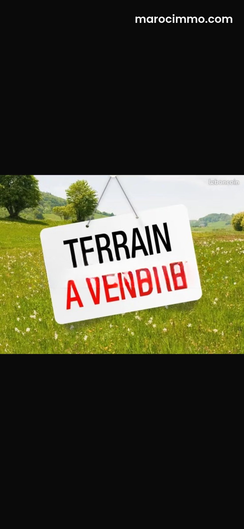 Vente de terrain à Riyad. Surface totale 480 m²