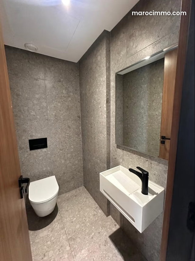 Location penthouse Casablanca Finance City. 3 chambres agréables. Service de concierge et climatisation — 2