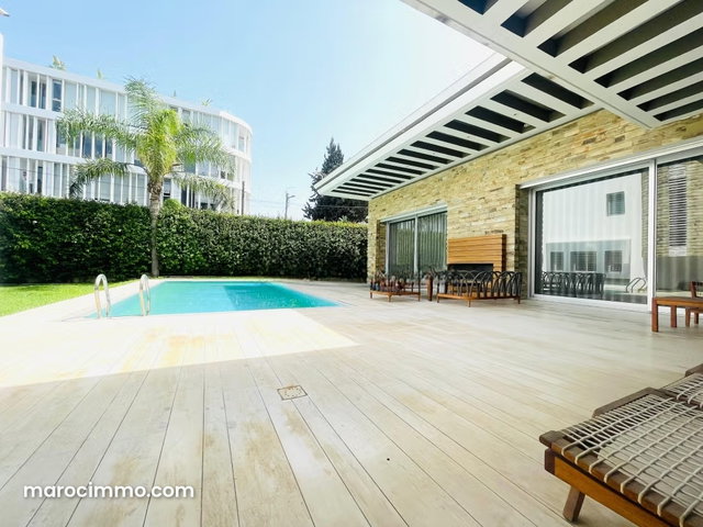 Location sublime villa l'oasis casablanca — 4