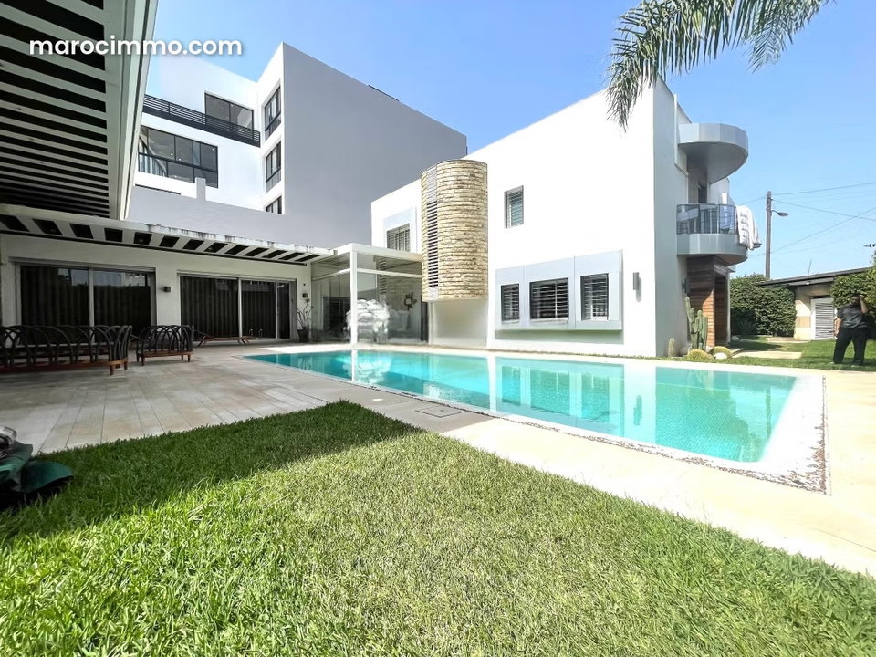 Location sublime villa l'oasis casablanca