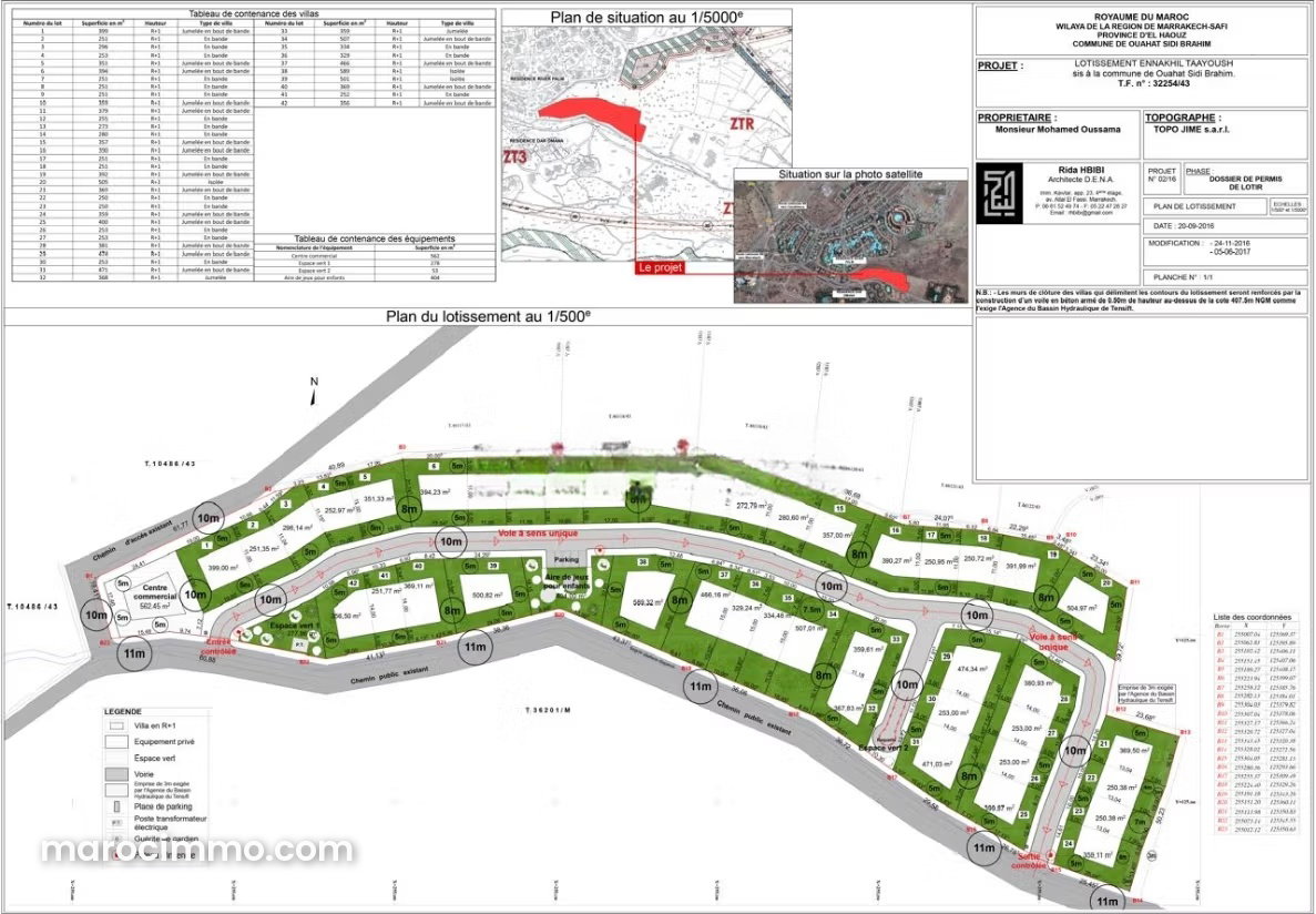 400 m² Plot in a Gated Community on Route de Casablanca, Marrakech — Marrakesh