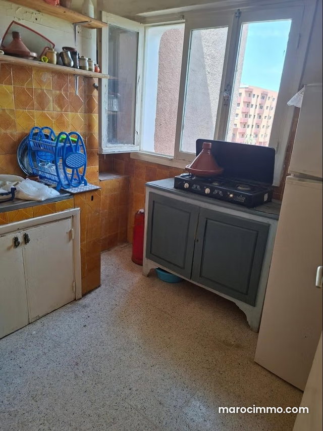 Louez cet appartement à Guéliz. 2 pièces confortables. Porte blindée, sécurité — 4