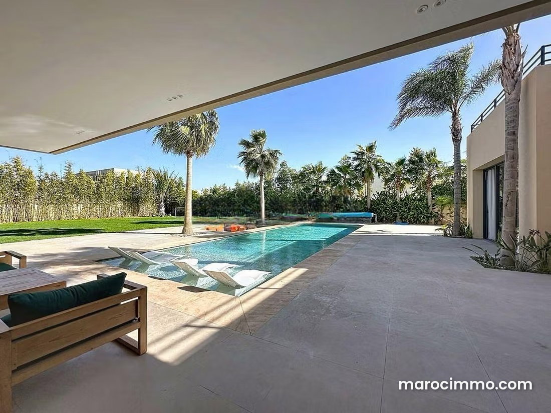 Villa 400 m² avec piscine et vue Atlas, Route d'Ourika, Marrakech — Marrakech