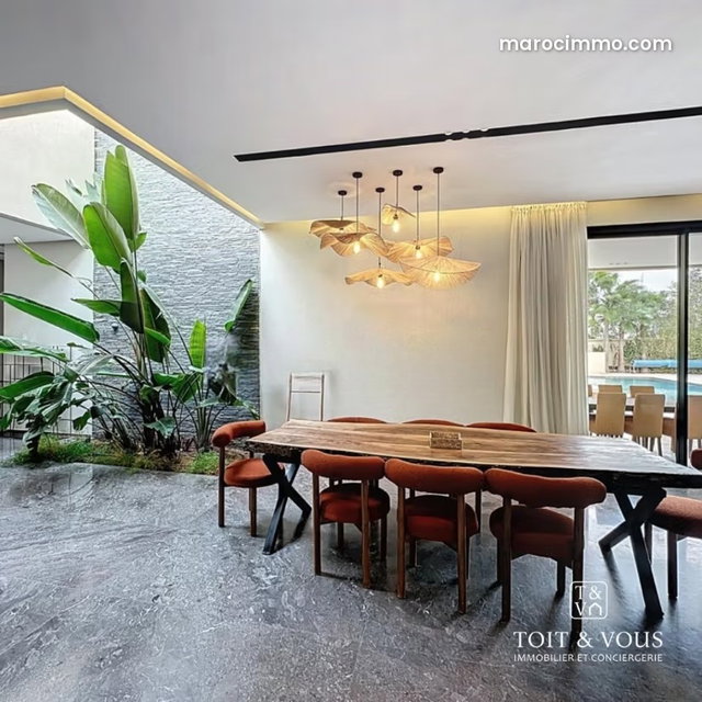 Villa route Ourika Terrain 2200m2 — 2