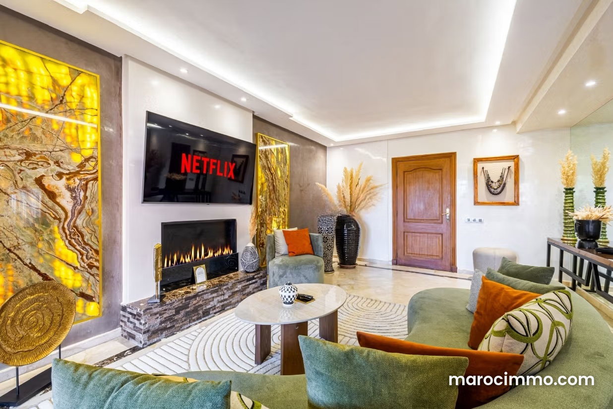 Furnished 120 sqm Apartment, Hivernage, Marrakech, High-End — Marrakesh