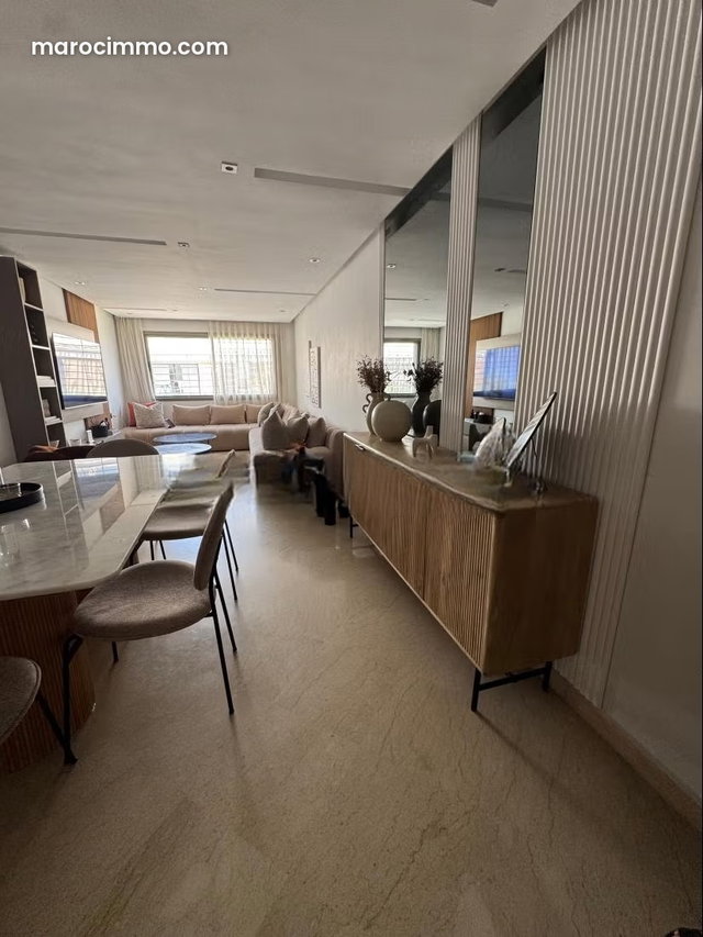 Beautiful Apartment for Sale at Ferme Bretonne Hay Arraha. 3 Comfortable Bedrooms. Moroccan Living Room, Security — 4
