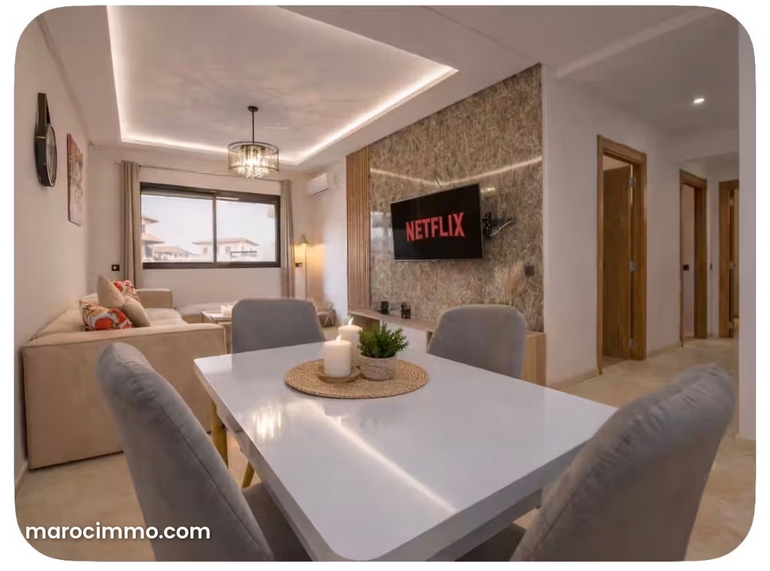 Furnished 2-Bedroom Apartment with Pool, Semlalia, Marrakech — Marrakesh