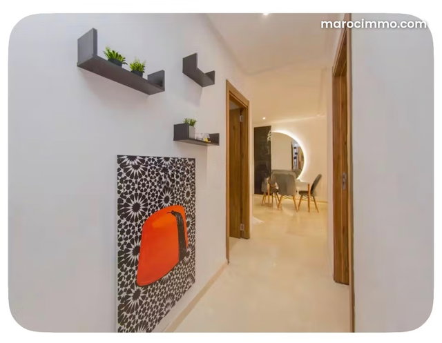 Appartement à louer à Samlalia. 2 chambres agréables. Meublé — 2