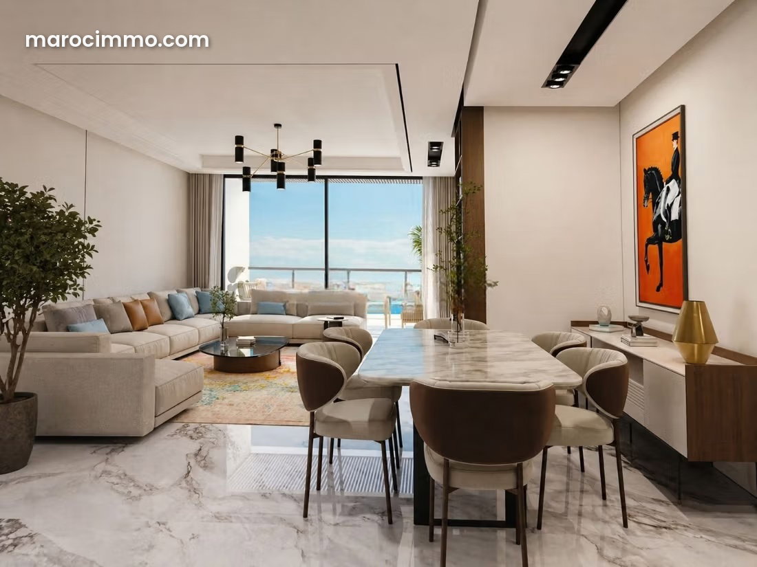 Studio vue mer, résidence Sindibad, Aïn Diab, Casablanca — Casablanca