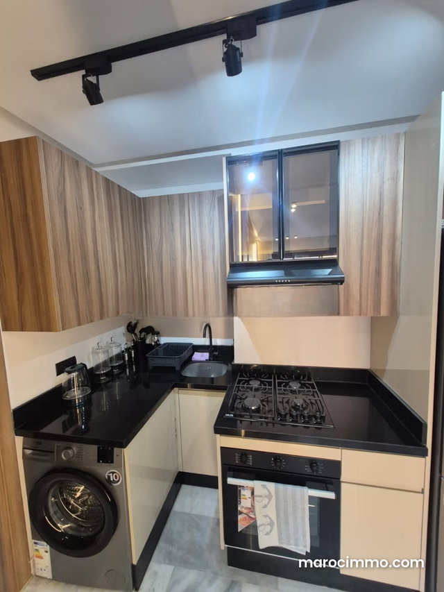 Bel appartement en location à Maârif. Surface de 45 m². Meublé — 5
