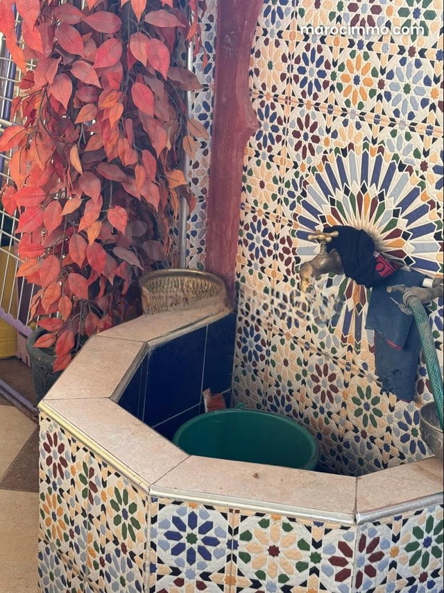 Riad à la vente à Rmila. Surface totale 250 m². Bien meublé — 2