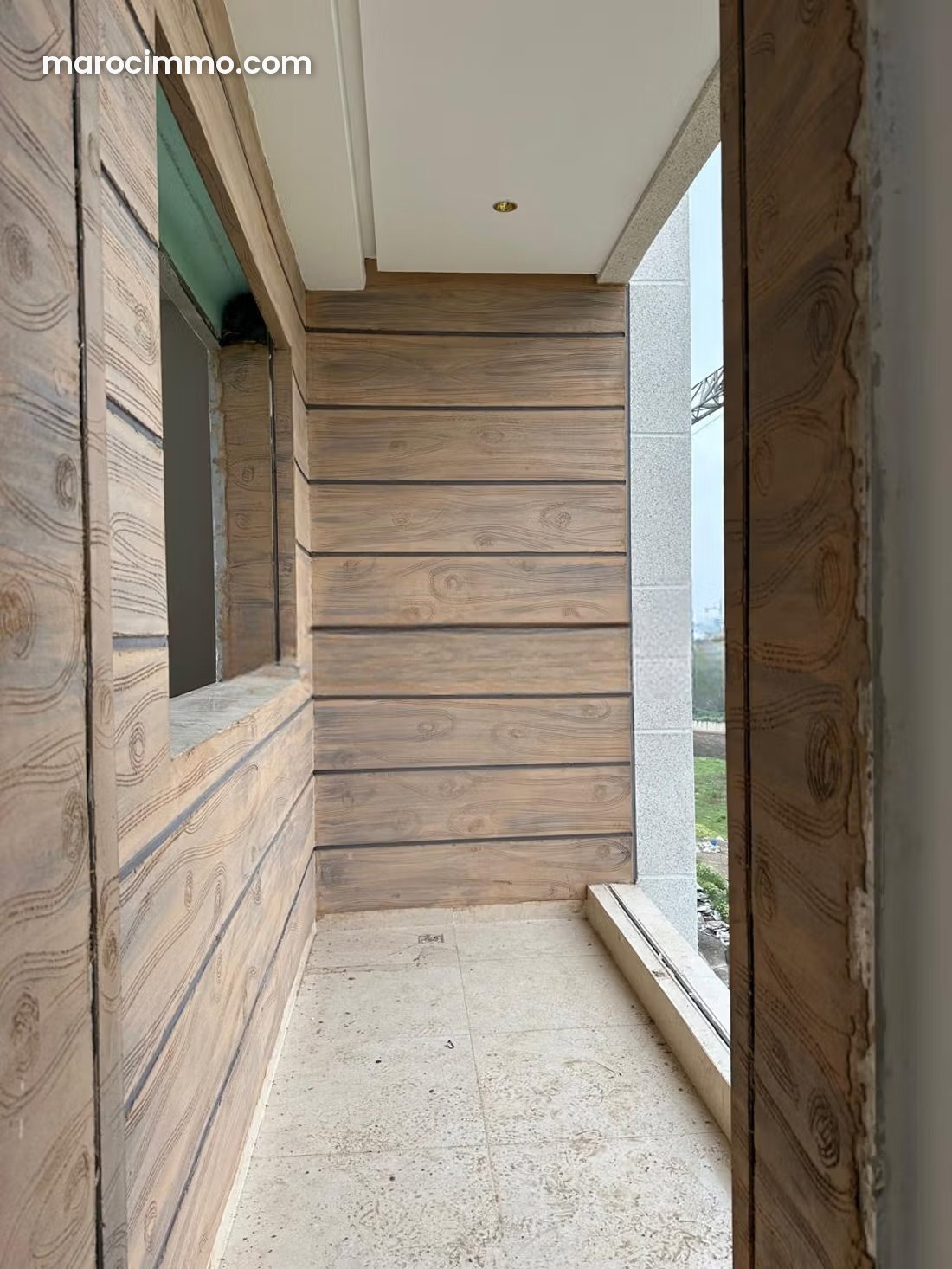 Three-bedroom apartment with mountain views in Martil — Martil