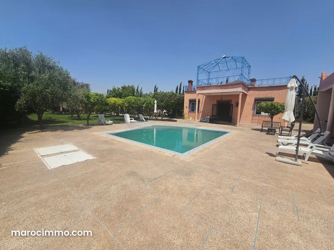 Villa 5 chambres avec piscine et grand jardin, Route de Fès, Marrakech — Marrakech