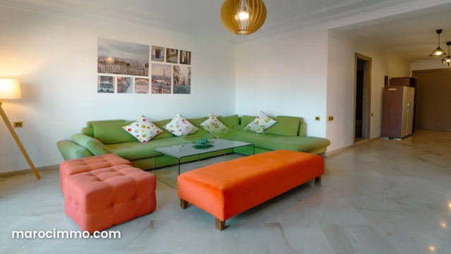Appartement à louer à Guéliz. 1 chambre. Bien meublé — 3