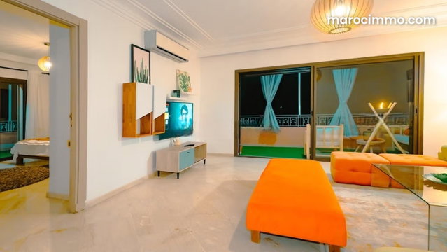 Appartement à louer à Guéliz. 1 chambre. Bien meublé — 2
