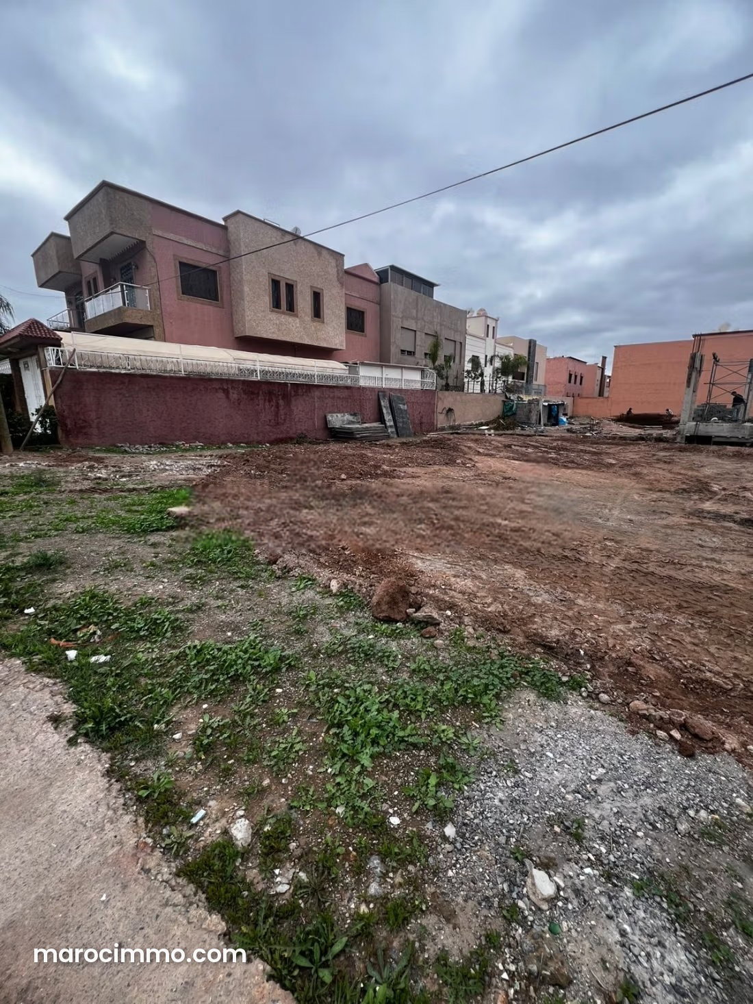 345 sqm Corner Plot in Hay Targa, Marrakech — Marrakesh