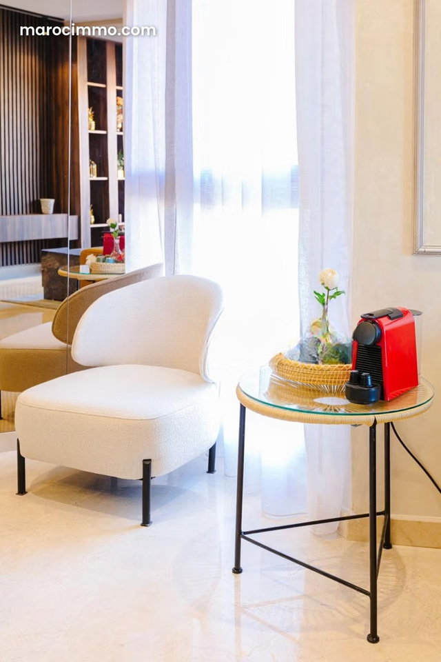 Superbe appartement à louer à Agdal. Superficie 109 m². Meublé — 5