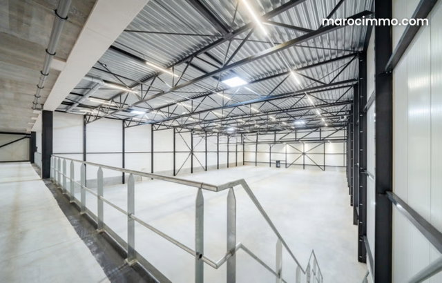 New Industrial Building for Rent in Ain Sebaa Industrial Zone with 1,446 m² of Useful Surface Area — 2