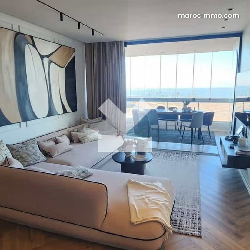 Appartement 128 m², terrasse 21 m², meublé avec garage, Dar Bouazza — Dar Bouazza