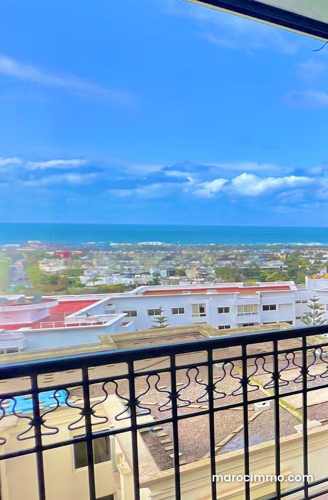 Luxurious 3-Bedroom Apartment with Sea View in Ain Diab — 2