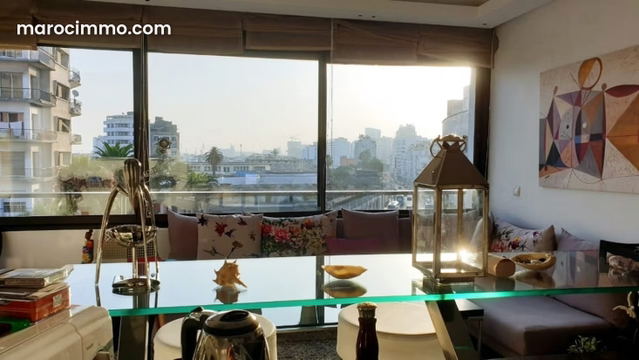 Gauthier – Superbe appartement meublé en location — Casablanca