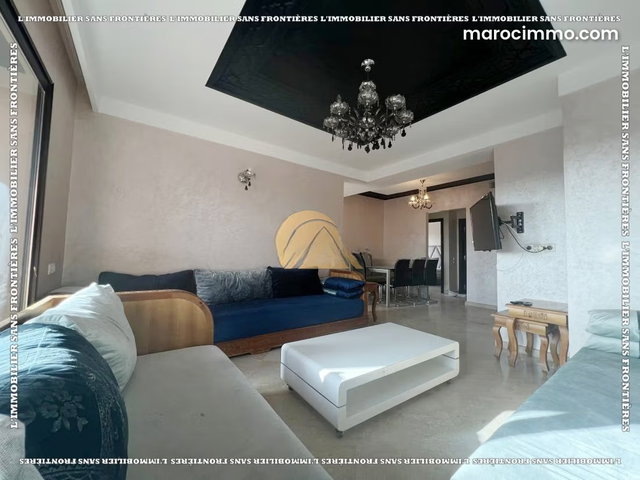 Furnished Apartment – 126 m² for Rent – Casablanca Road — 2