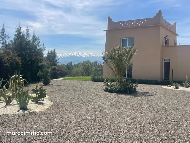 AV Villa vue Atlas Rte Ourika Marrakech — 2