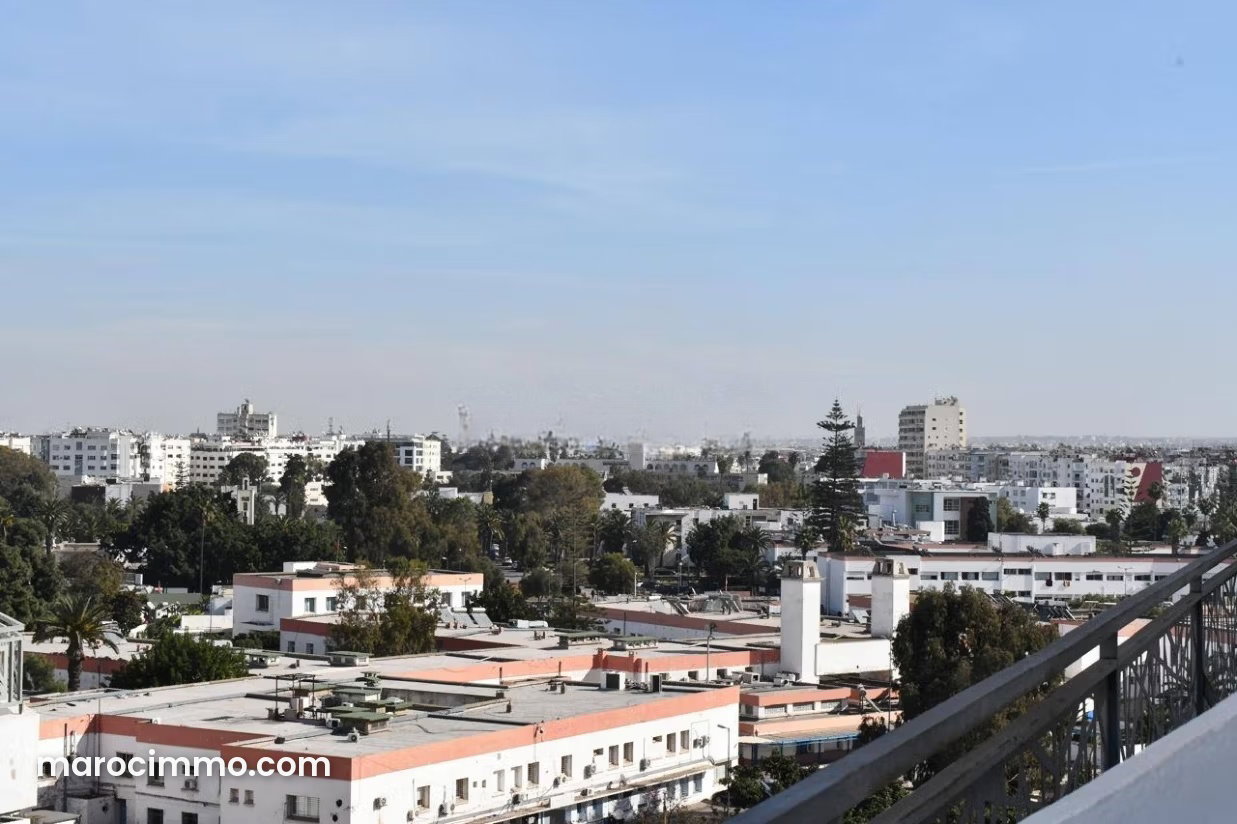 Furnished Apartment with Terrace in Casablanca's Quartier des Hôpitaux — Casablanca