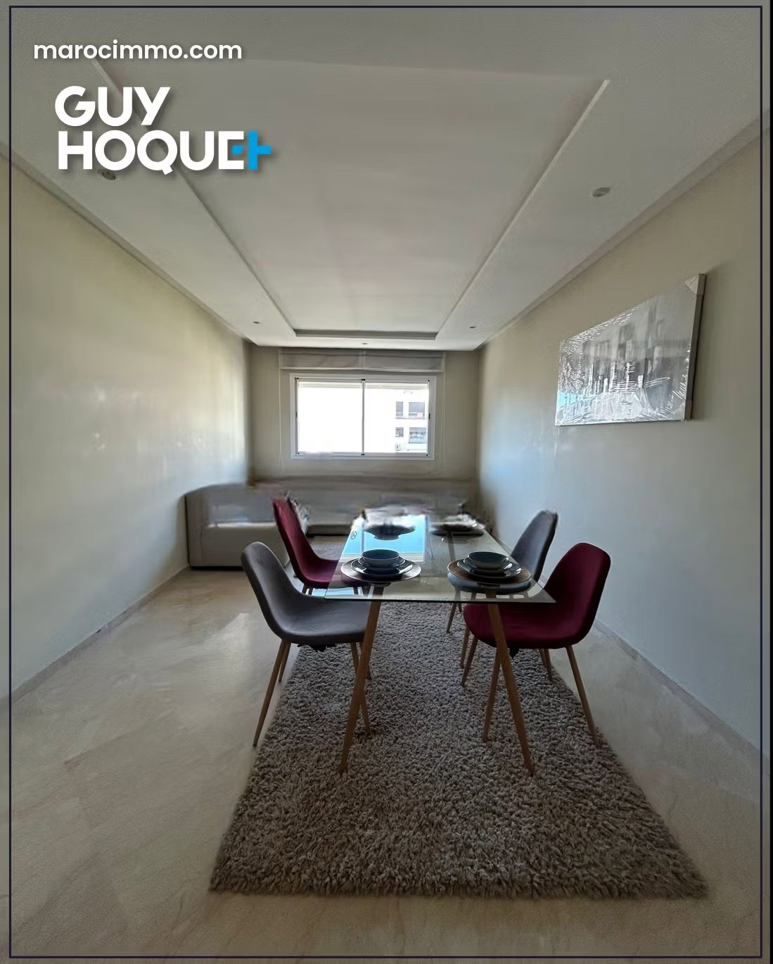 Move-in-ready 4-room apartment in Palmier, Casablanca — Casablanca