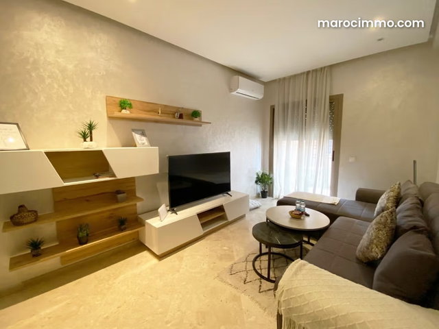 Studio moderne avec balcon au centre de Guéliz — 2