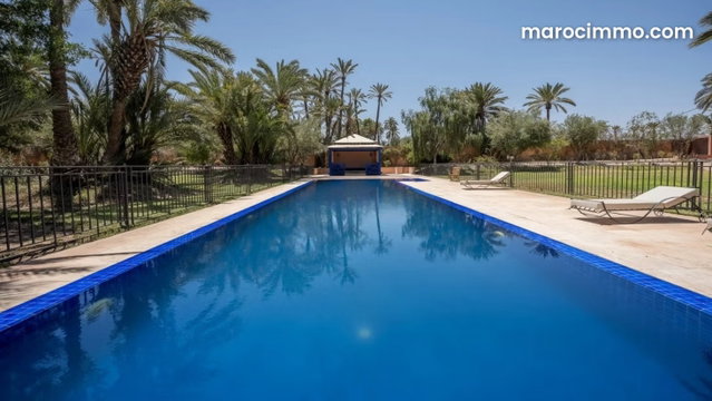 Location villa de luxe à Ennakhil Palmeraie. 5 belles chambres — 2